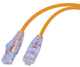 Cat6 Super Slim Cable 0.5ft, Orange - SCAT6-6INOR Cat6 Super Slim Cable 0.5ft, Orange - SCAT6-6INOR